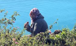 Otizmli oğlu için falezlere çıktı