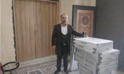 Hakkari'deki taziye evi ve camiye ısınma desteği