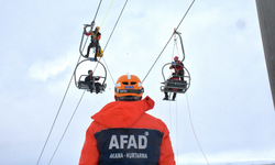 Abalı Kayak Merkezi’nde 150 kişilik çığ tatbikatı