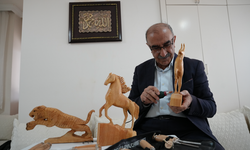 Günşar'ın ahşap tutkusu sanata dönüştü