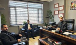 Başkan Şakar'dan Esnaf Odası’na hayırlı olsun ziyareti