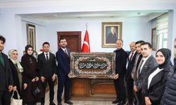 Kaymakam Akpınar Hakkari TÜGVA heyetine kabul etti