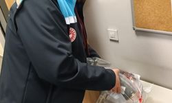 13 kilo kaçak mersin balığı havyarı ele geçirildi