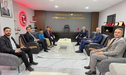 Müdür Yılmaz’dan Başkan Keskin’e hayırlı olsun ziyareti