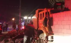 Iğdır’da kamyon eve girdi; 1 yaralı