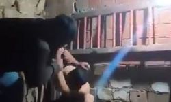 Çocuğa ahırda şiddet kamerada; şüpheli serbest