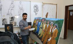 Hakkari’de resim eğitimi hayata renk katıyor