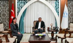 Yeşilay Başkanı Demir'den Çelik'e veda ziyareti