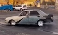 Drift atan sürücüye 46 bin TL ceza