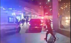 Siirt’te hastane önünde havaya ateş etti