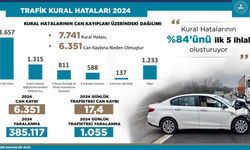 Bakan Yerlikaya'dan trafik kazalarına ilişkin paylaşım