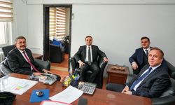 Vali Çelik’ten Başmüfettiş Bozyel’e ziyaret