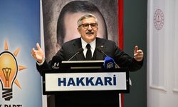 AK Partili Yayman Hakkari’de konuştu