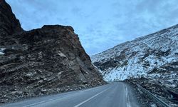 Parlak, Hakkari'de tehlike saçan yollara dikkat çekti