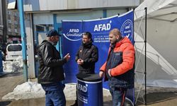 AFAD Hakkari’de deprem bilinci için stant açtı