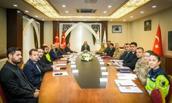 Vali Taşyapan başkanlığında asayiş toplantısı yapıldı