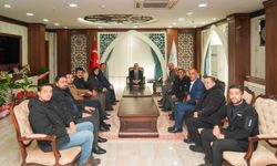 Şehit Aileleri ve Gazilerden Vali Taşyapan’a ziyaret