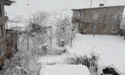Hakkari’de Mart ayının ortasında kar yağışı