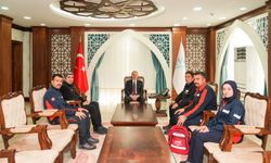 Deprem Haftası münasebetiyle Vali Taşyapan’a ziyaret