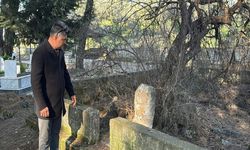 2 asırlık adak taşı ortadan kayboldu