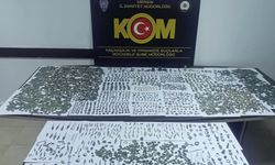5 bin 516 obje, figür ve sikke ele geçirildi