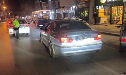 Otomobiliyle drift yapan sürücüye 140 bin lira ceza kesildi