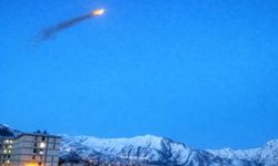 Hakkari semalarında rokete benzer cisim görüntülendi