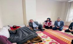 Müdür Kaya'dan hasta evine ziyaret