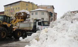 Hakkari’de karla mücadele seferberliği sürüyor