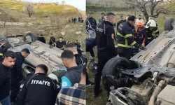 Şarampole yuvarlanan araçta baba ve kızı hayatını kaybetti