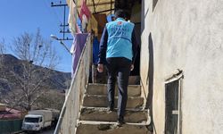 Keban'da ramazan yardımı