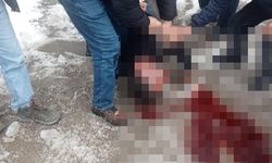 Çatıdan üzerine kar ve buz kütlesi düşen kişi ağır yaralandı