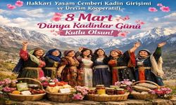 Hakkari Yaşam Çemberi Kooperatifi’nden 8 Mart mesajı!