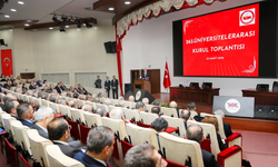 Rektör Gençcelep, 263. ÜAK toplantısına katıldı