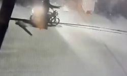 Hatay’da bir evin kurşunlanma anı kamerada