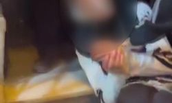 Eli ve ayağı bantlanan çocuk, akran şiddetine uğradı