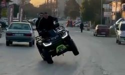 ATV ile drift atan sürücüye 146 bin lira ceza