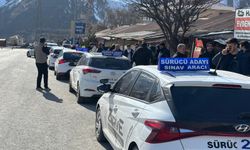 Hakkari’de direksiyon sınavı heyecanı yaşandı