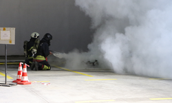 Yeni kurulan Şehir Hastanesi’nde KBRN tatbikatı