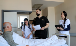 Hayali gerçek oldu: Babasıyla aynı hastanede