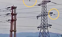 Yüksek gerilim hattında tehlikeli mesai