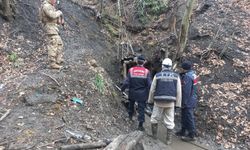 9 kaçak maden ocağı imha edildi