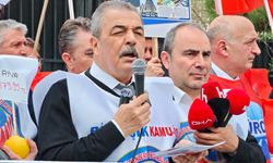 Birleşik Kamu-İş'ten TÜİK önünde protesto
