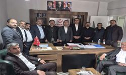 Yüksekovalı muhtarlardan Başkan Yördem’e ziyaret