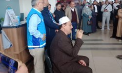 Hakkarili hac yolcuları kutsal topraklara uğurlandı