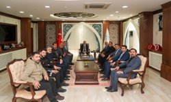 Vali Taşyapan'a ziyaretler sürüyor