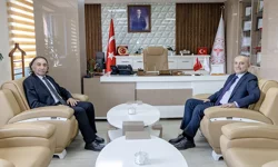 Rektör Gençcele’ten İl Sağlık Müdürü Kara’ya ziyaret