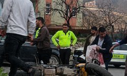 Hakkari’de motosiklet kazası: 1 yaralı