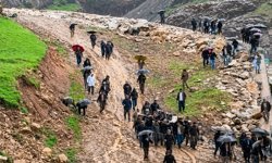 Hakkari’de yürek burkan görüntüler