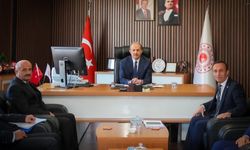 Vali Taşyapan'dan Çevre ve Şehircilik Müdürlüğü’nü ziyaret